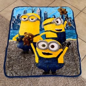 Minions Fleece Blanket 46x38”